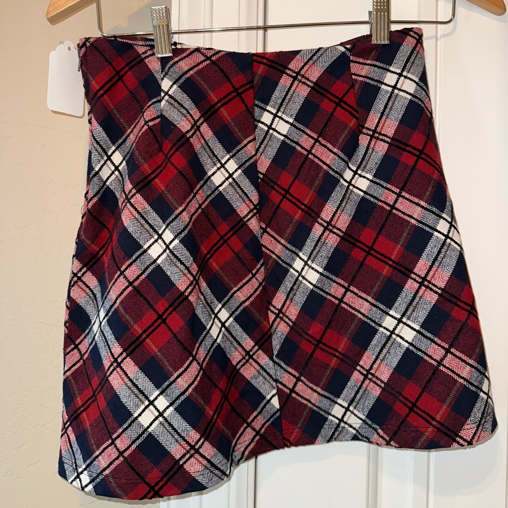 Plaid Skirt